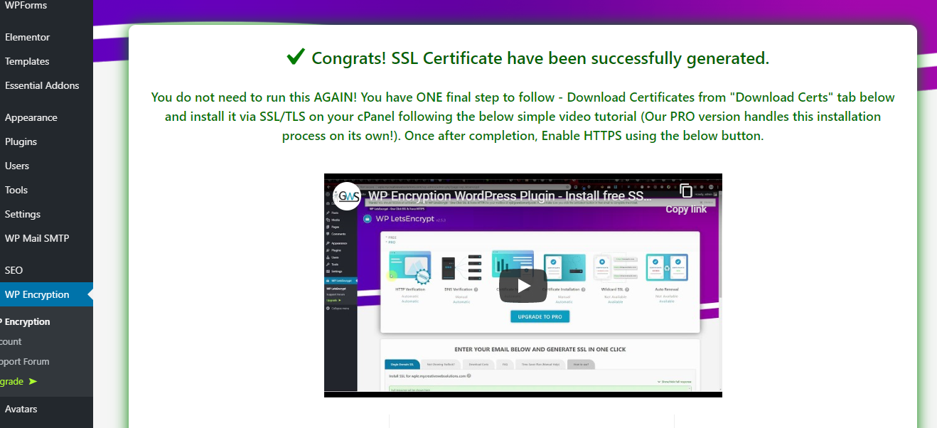 SSL Certificates