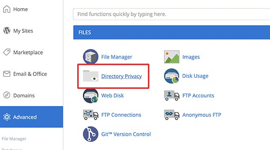 Directory Privacy