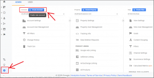 Adding website to existing Google Analytics Account